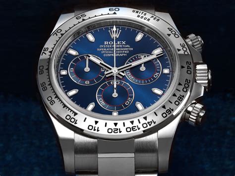 blue faced rolex daytona|Rolex daytona watch blue face.